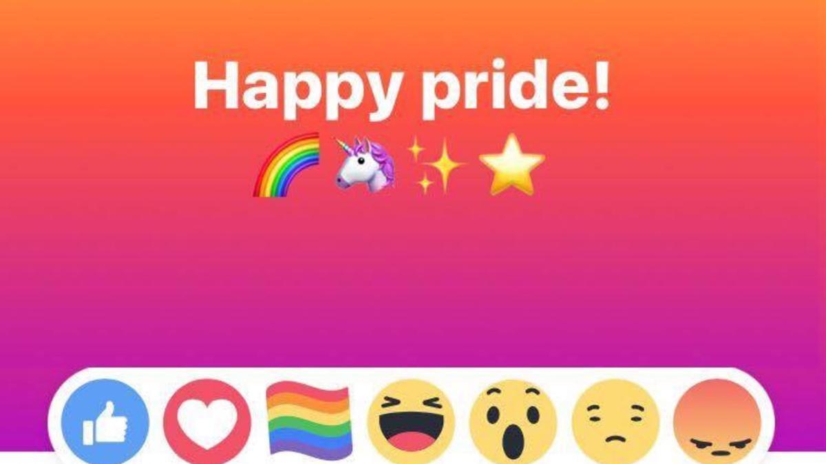 Happy Pride 2017 de Facebook