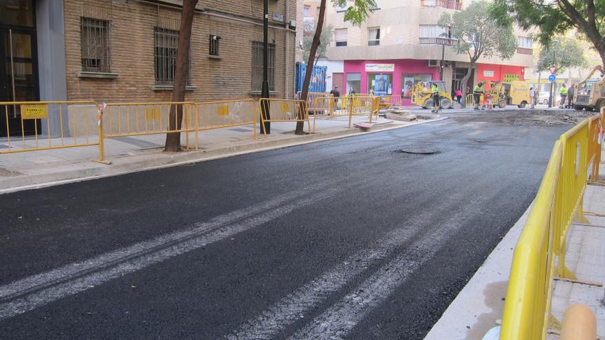 El plan de asfaltado en Zaragoza concluirá con la mejora de las calles por los que pasará La Vuelta