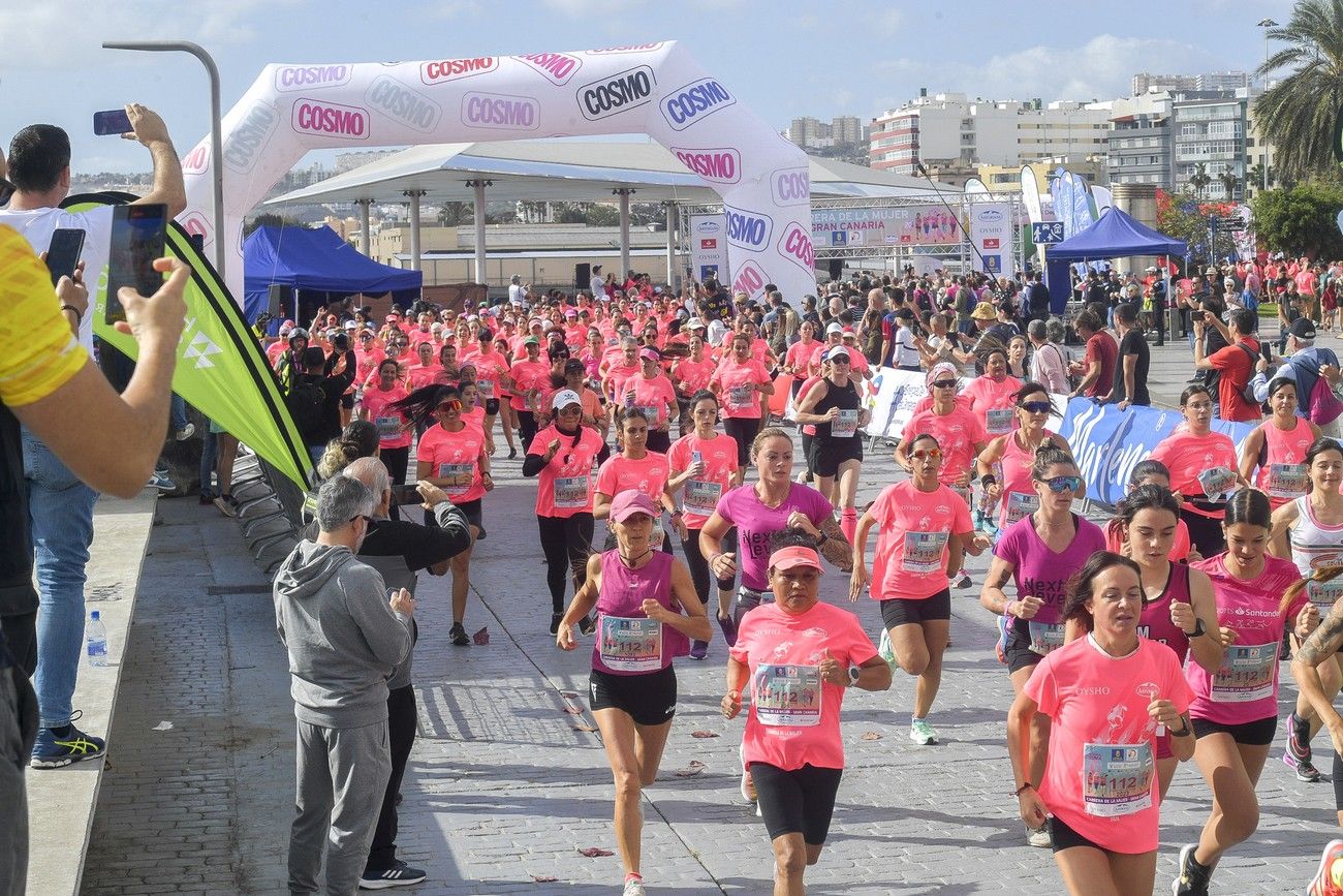 La 'Marea Rosa' de la Carrera de la Mujer de Las Palmas de Gran Canaria, en imágenes