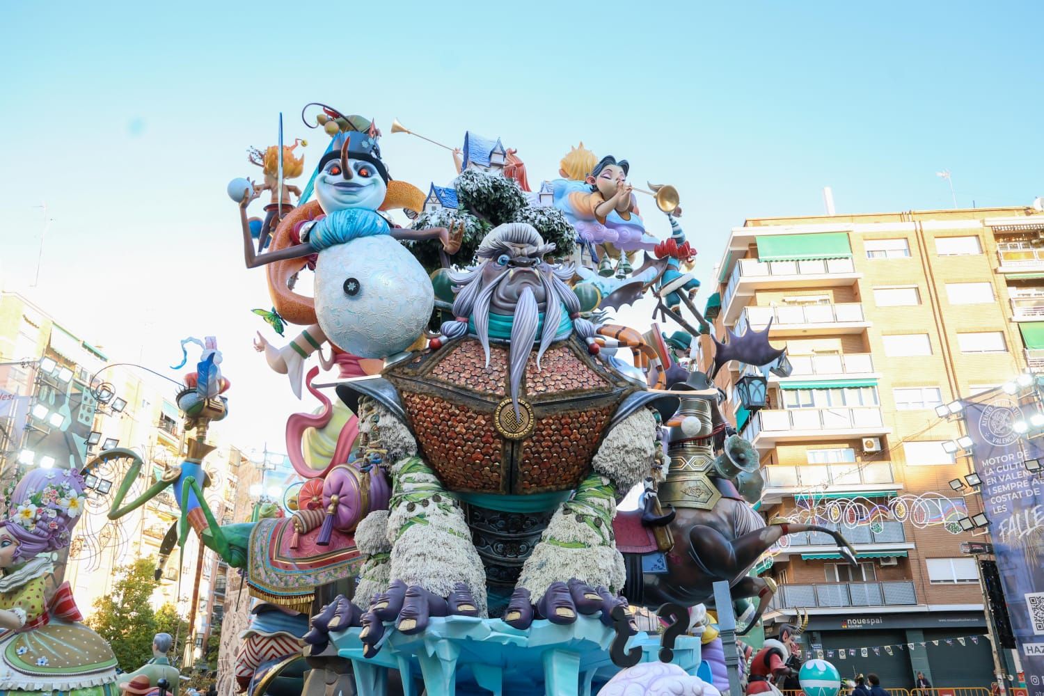 Falla Monestir de Poblet-Aparicio Albiñana