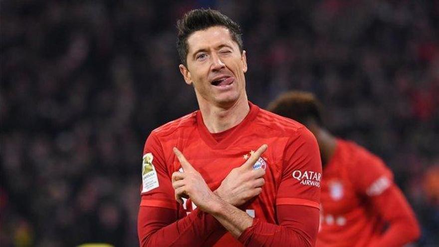 El Bayern es Lewandowski: goleada al Dortmund en &#039;Der Klassiker&#039;