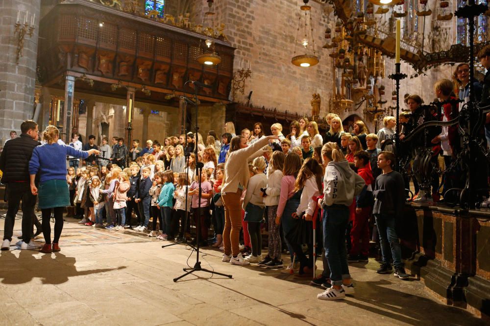 Ensayo general del concierto de Santa Lucía en la Catedral