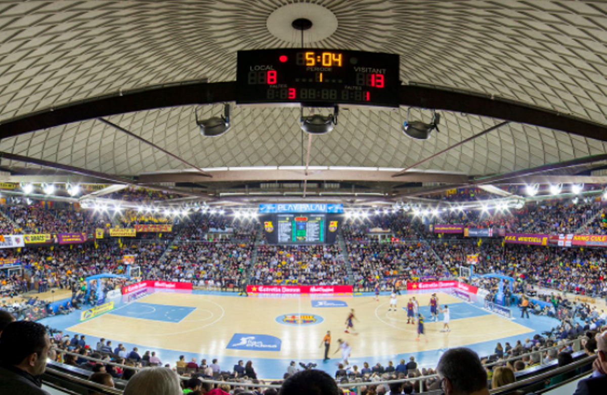 El Palau Blaugrana es renta la cara