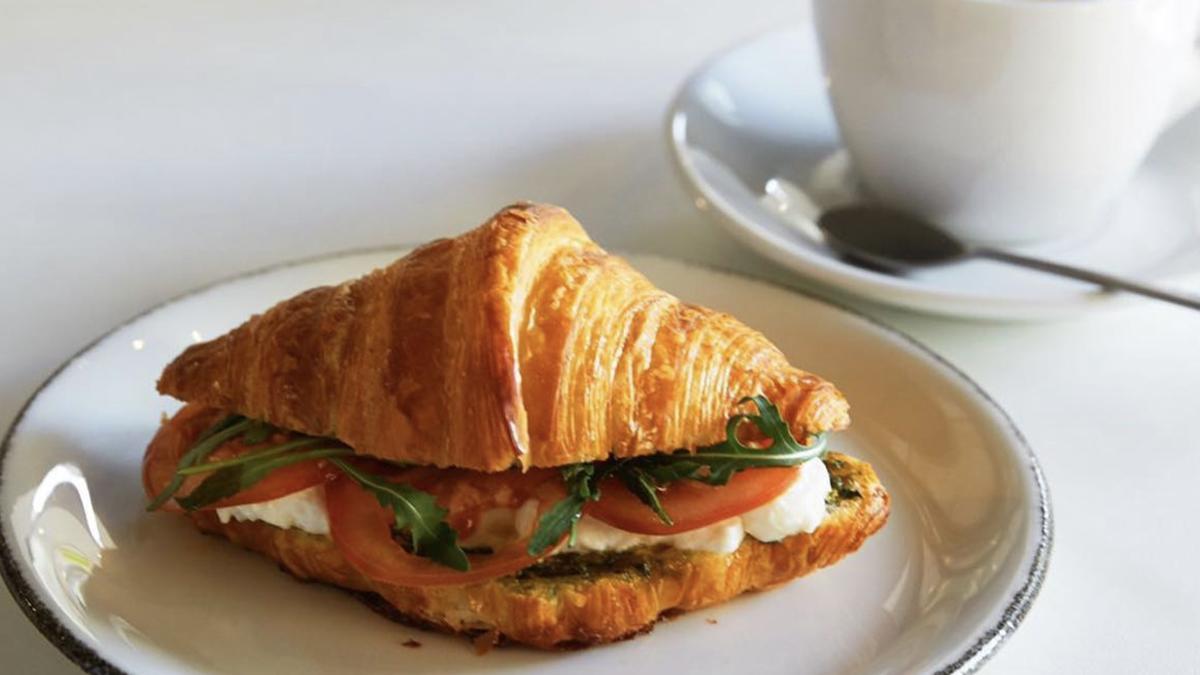 Un cruasán relleno de Pan.Delirio.