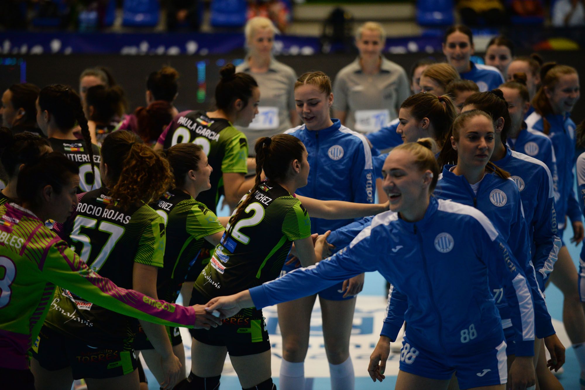 Las imágenes del primer partido de la final de la EHF European Cup entre el Rincón Fertilidad  y el Lokomotiv Zagreb