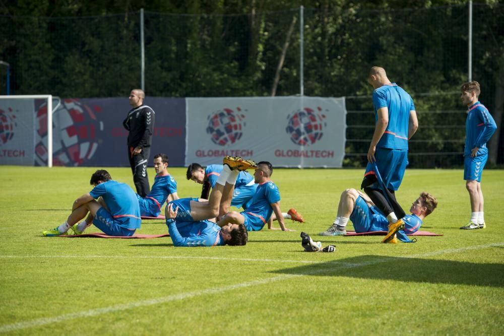 Entrenamiento del Real Oviedo