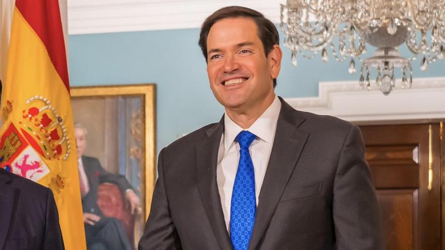 El ministro de Asuntos Exteriores, Unión Europea y Cooperación, José Manuel Albares, y el secretario de Estado norteamericano, Marco Rubio, se reúnen en Washington