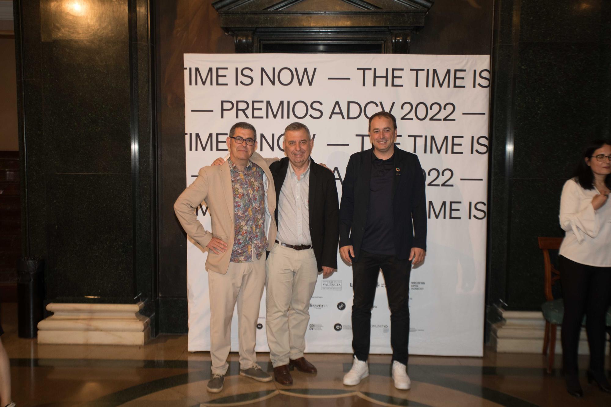 Photocall de la gala de la Asociación de Diseñadores de la Comunitat Valenciana (ADCV)