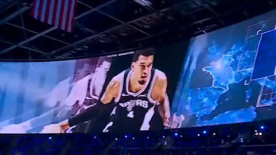 La NBA incluye a Catalunya como parte de Francia en la presentación de Wembanyama