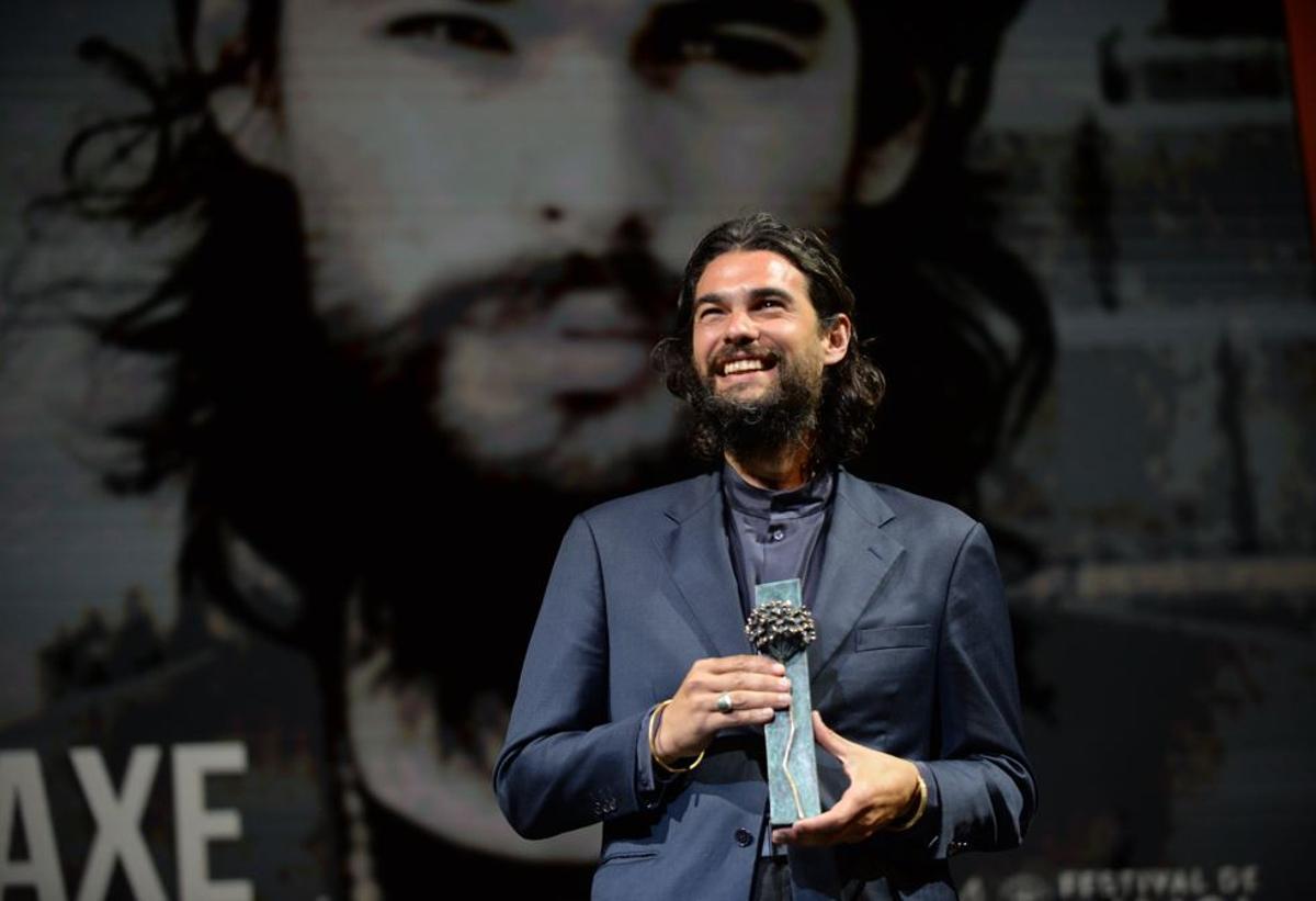 Oliver Laxe, con el Málaga Talent-La Opinión de Málaga en 2021