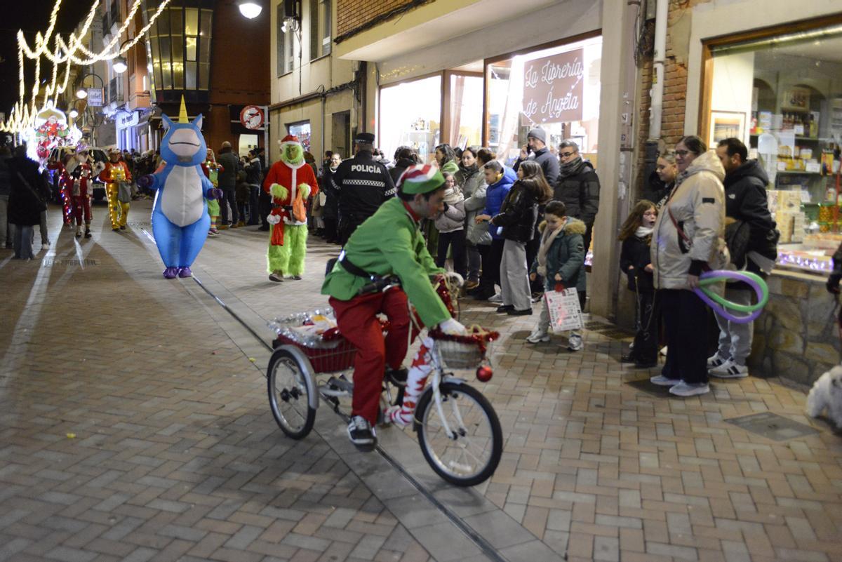 GALERÍA | Papá Noel anticipa su visita a Benavente