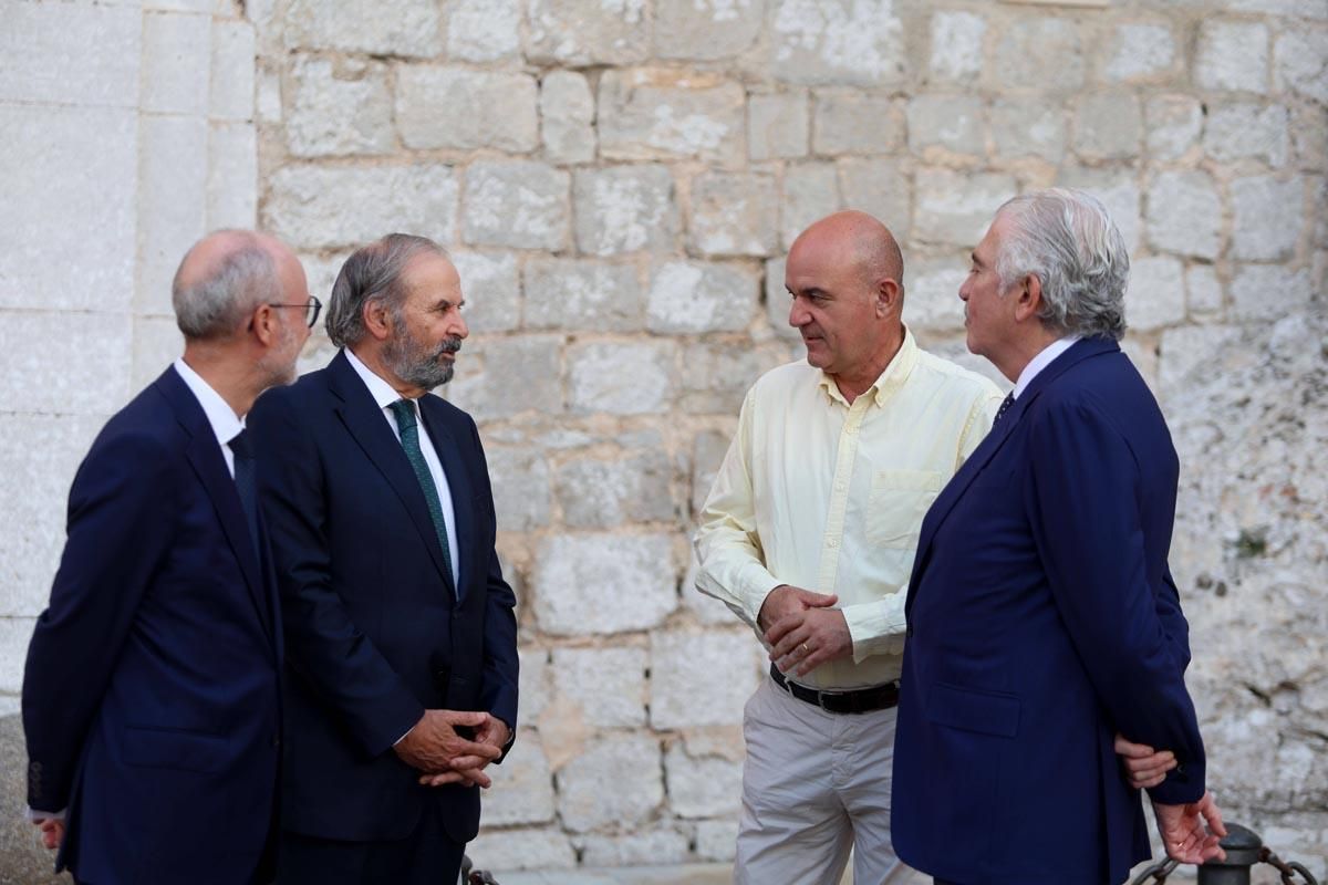 Todas las imágenes de la inauguración de la nueva iluminación de la Catedral de Ibiza