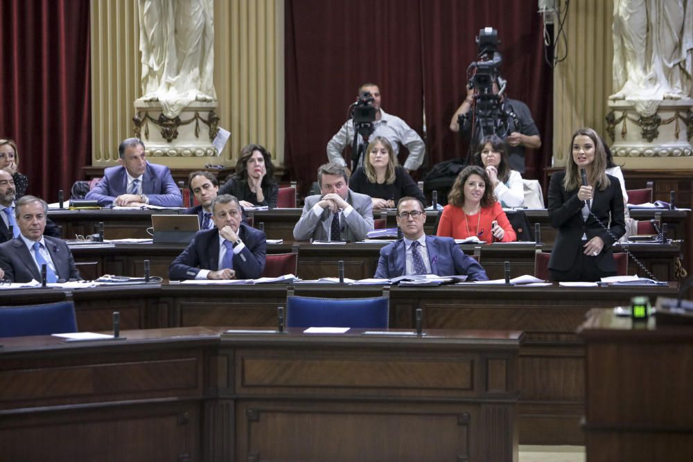 Pleno del Parlament del 22 de noviembre