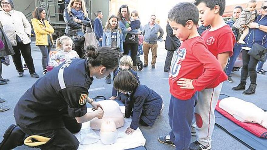 Almassora se transforma en un escenario militar