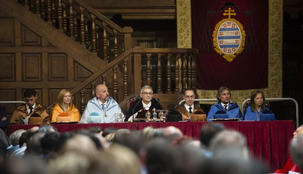 Inauguración del curso académico en la Universidad de Oviedo