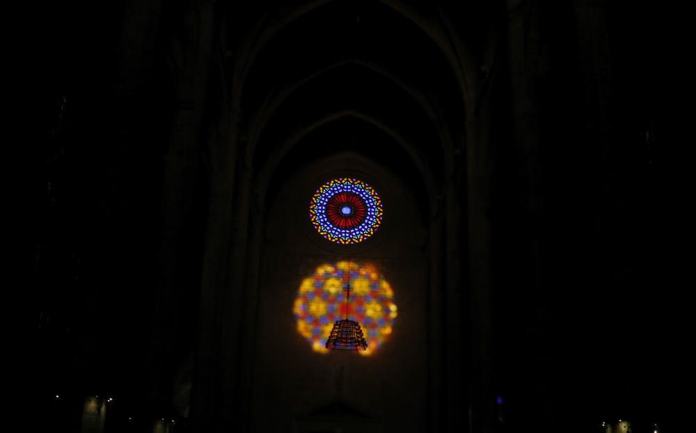 "Lichtfest" in Palmas Kathedrale zieht 3.000 Besucher an