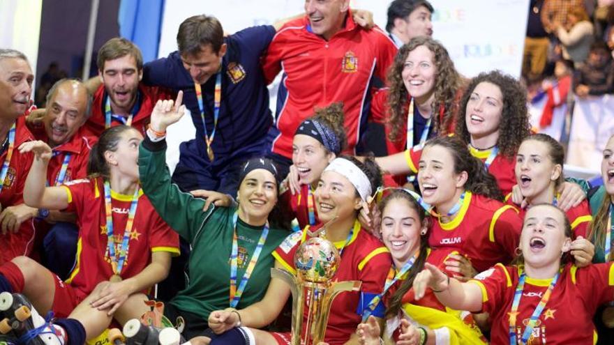 Les igualadines Maria Díez i Teresa Bernadas, campiones del món d&#039;hoquei patins