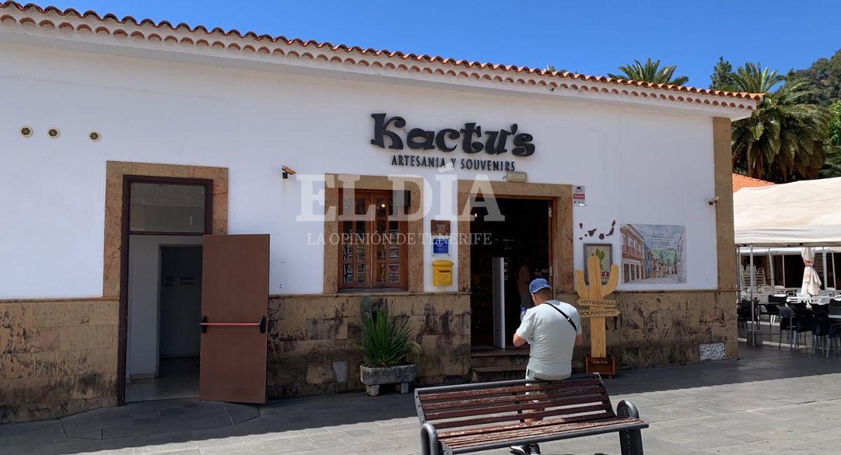 La visita de la princesa Leonor inclyó una parada en la tienda Kactus