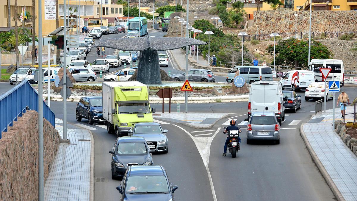 Uno de los cortes previstos se ubicará en la rotonda de la cola de la ballena en Arguineguín.