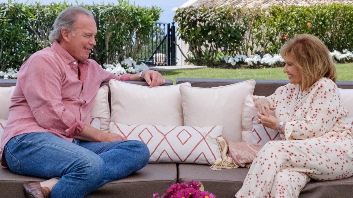 Bertín Osborne con María Teresa Campos en 'Mi casa es la vuestra'