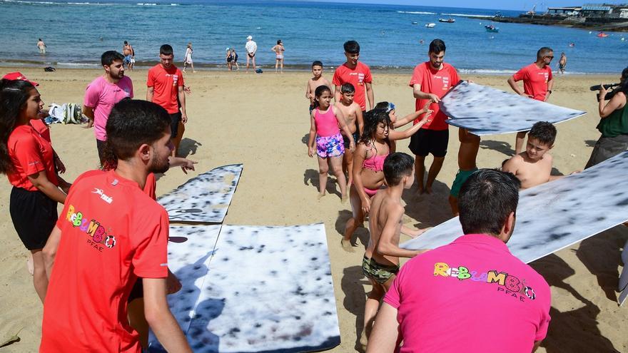 Día Mundial de los Océanos: Las Palmas de Gran Canaria pone el foco en la defensa de angelotes, mantelinas y chuchos