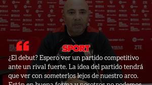 Las mejores frases de la presentación de Sampaoli