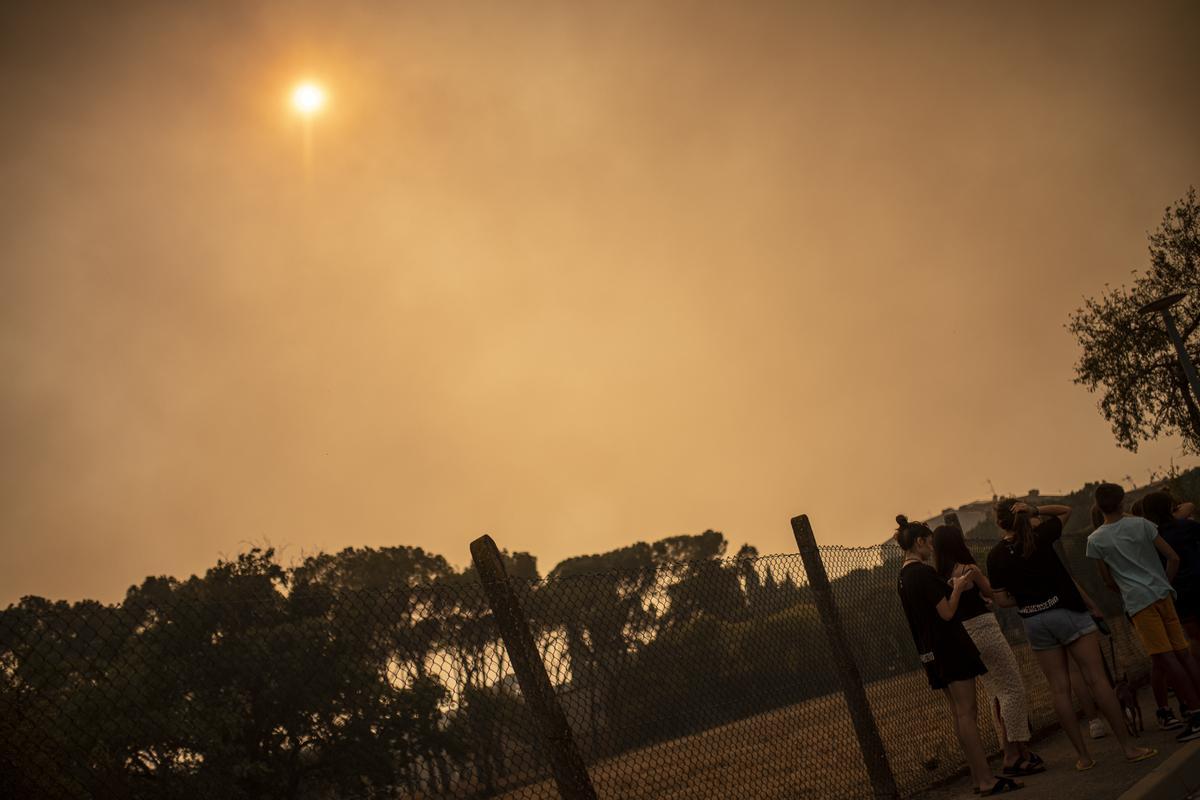 Incendio en El Pont de Vilomara