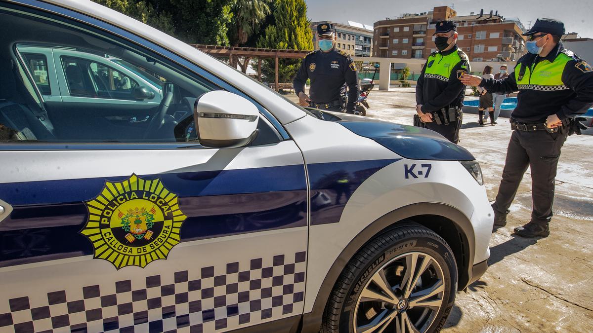 La Policía Local de Callosa identifica a dos hombres y una mujer por intento de robo y agresión