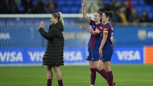 Alexia, Marta Torrejón y Graham Hansen.