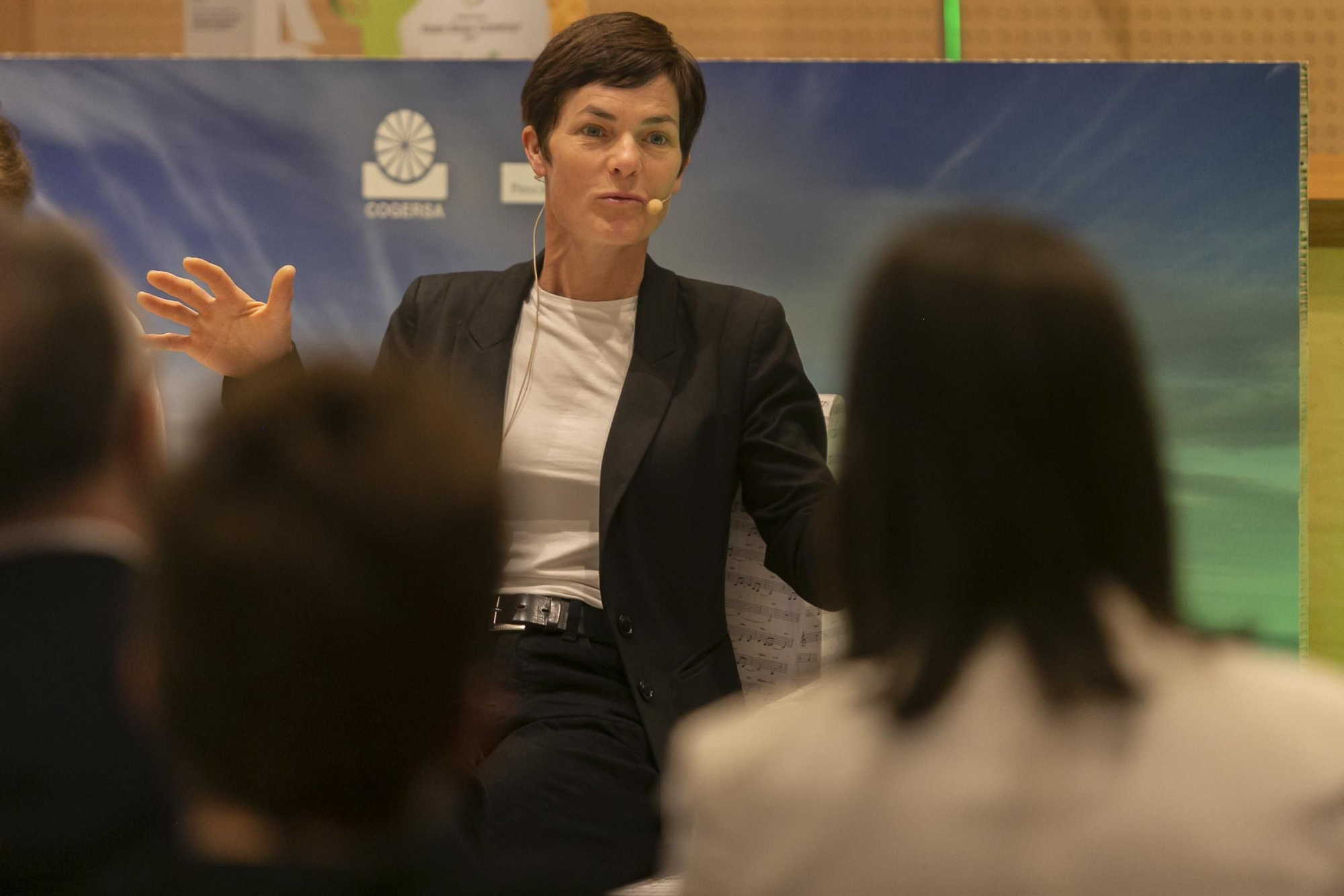 Ellen MacArthur, en Cogersa: "No hay necesidad de tener un vehículo propio"