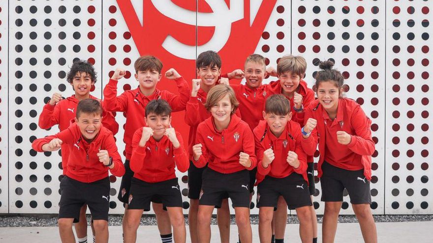 El Sporting asume la salida al Girona de dos juveniles y el benjamín inicia el asalto al Nacional