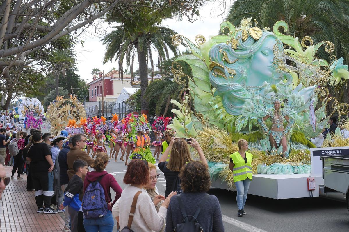 Desfile del Carnaval en la calle