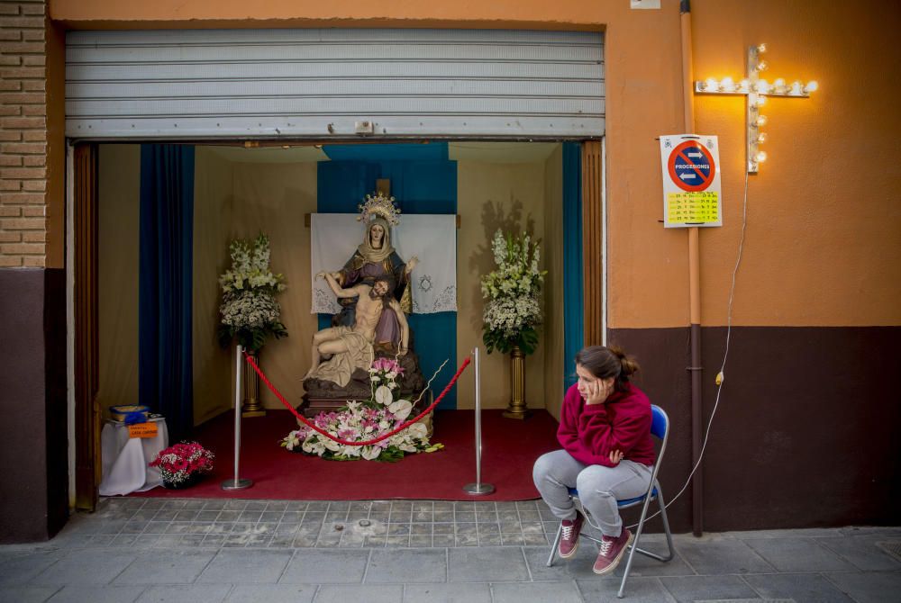 Semana Santa Marinera 2018 - Imágenes y su lugar de exhibición