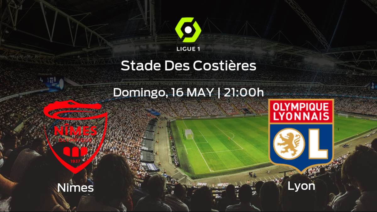 Jornada 37 de la Ligue 1: previa del encuentro Olimpique de Nimes - Olympique Lyon