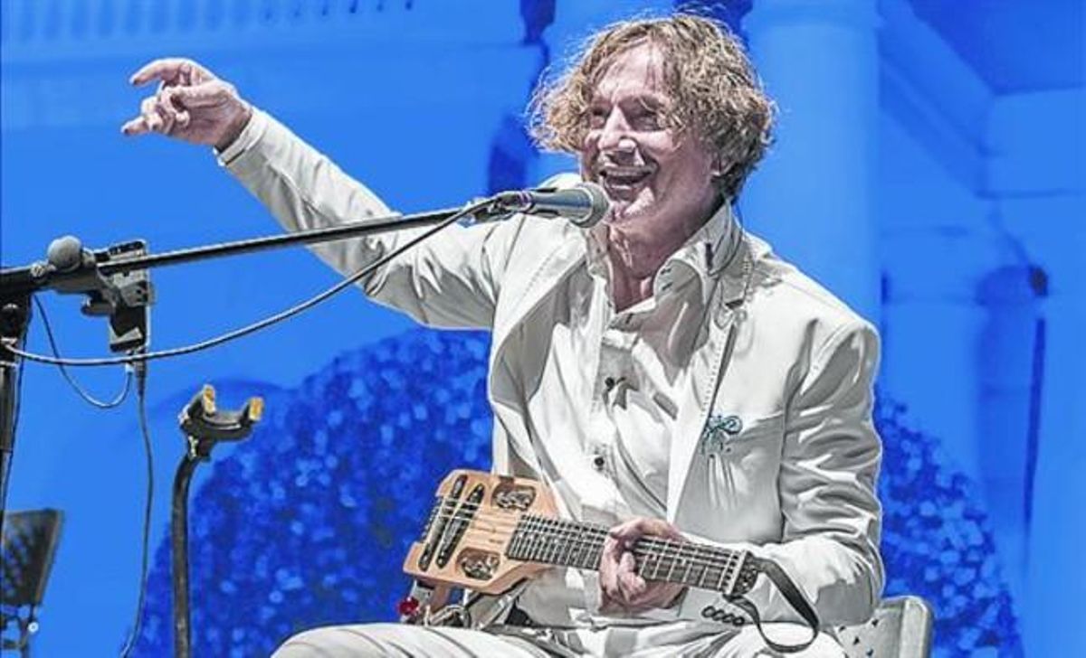 Goran Bregovic, al festival de Pedralbes. Goran Bregovic, al festival de Pedralbes.