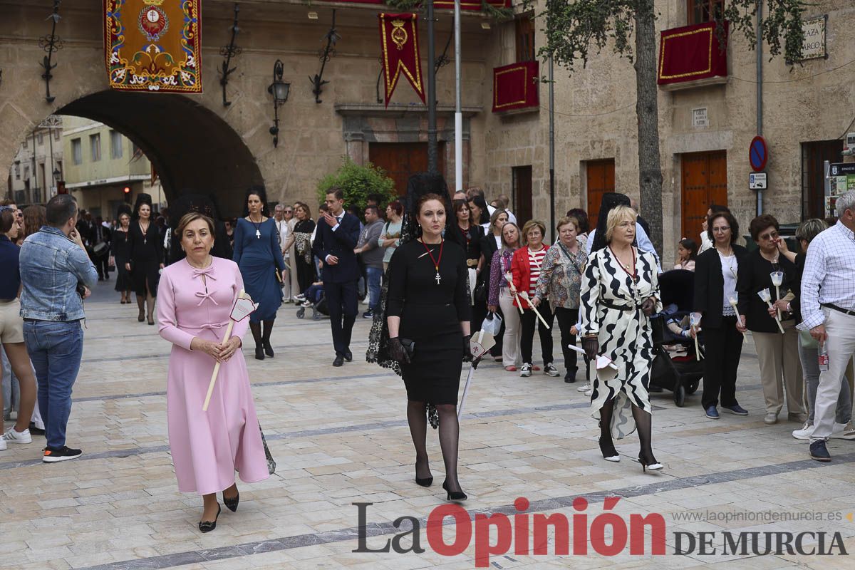 Fiestas de Caravaca: Procesión de regreso a la Basílica