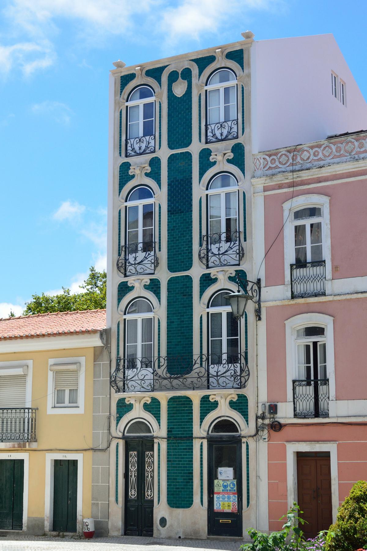 Edificio art nouveau en Caldas da Rainha