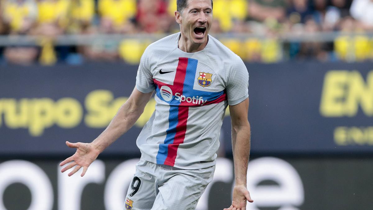 Cádiz - Barcelona : El gol de Lewandowski