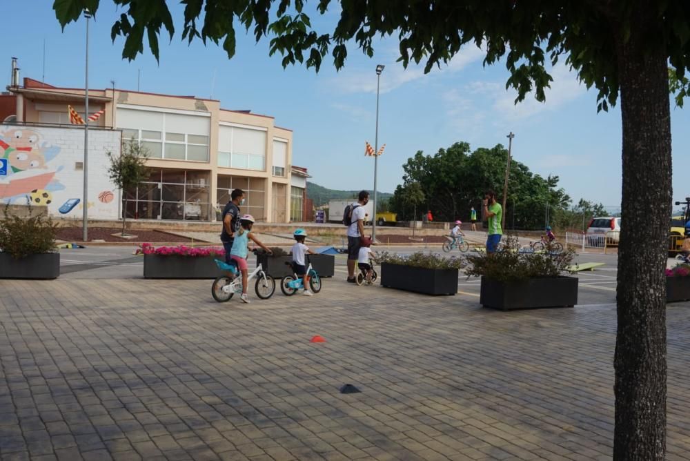 Circuit infantil de bicicletes a càrrec de Dinamic Guie en el marc de la Festa Major de Sant Salvador de Guardiola 2020