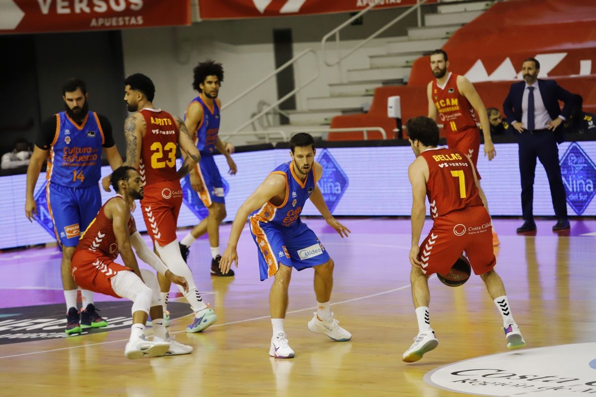 El UCAM Murcia se frena ante el Valencia Basket (66-80)