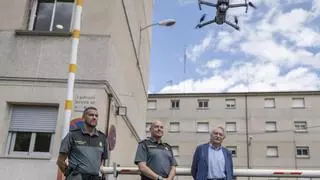 Neutralizan el dron de un vecino de Ourense cuando sobrevolaba la Vig-Bay a la altura de Baiona