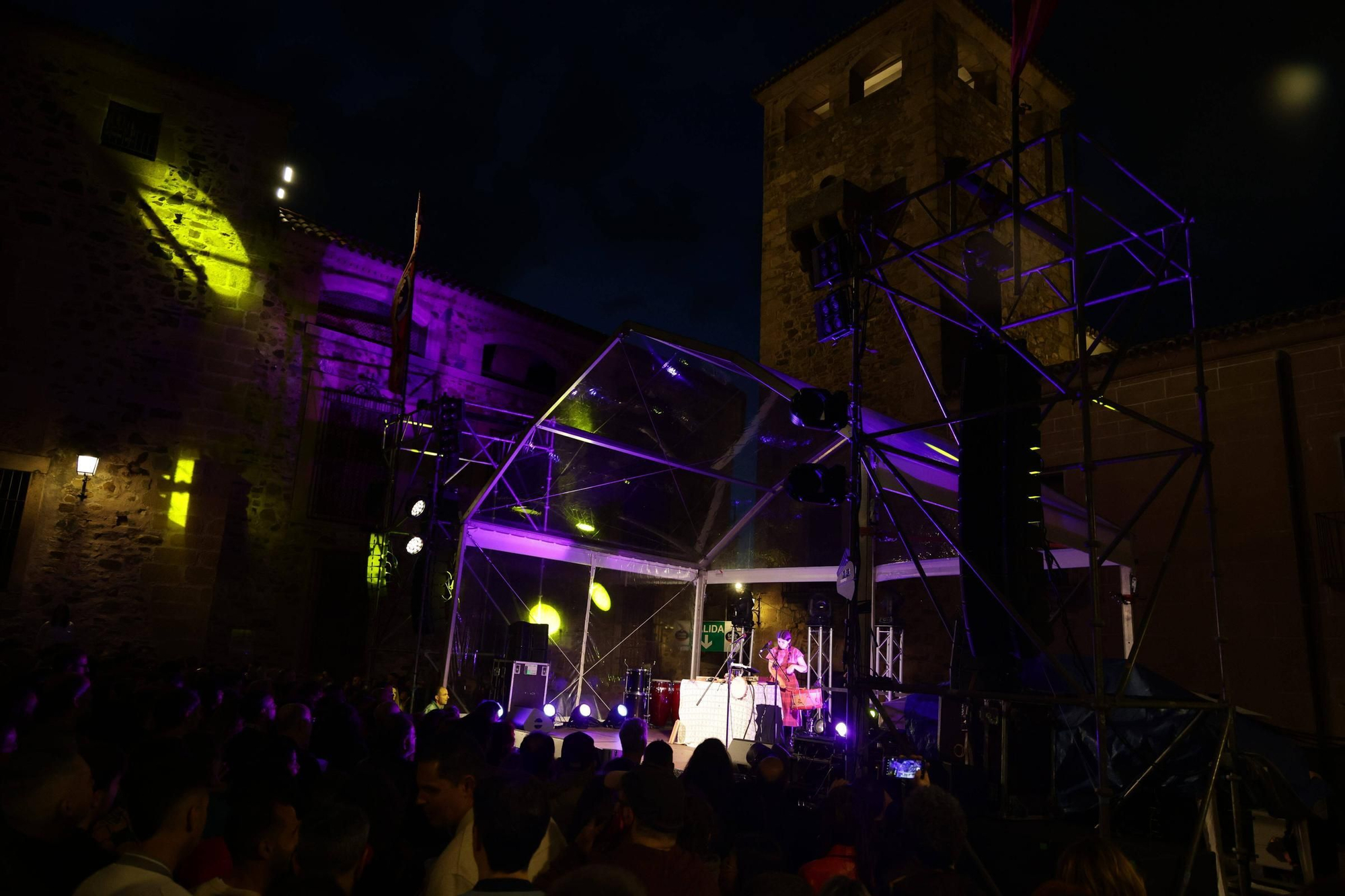 Las imágenes del sábado de Womad en Cáceres