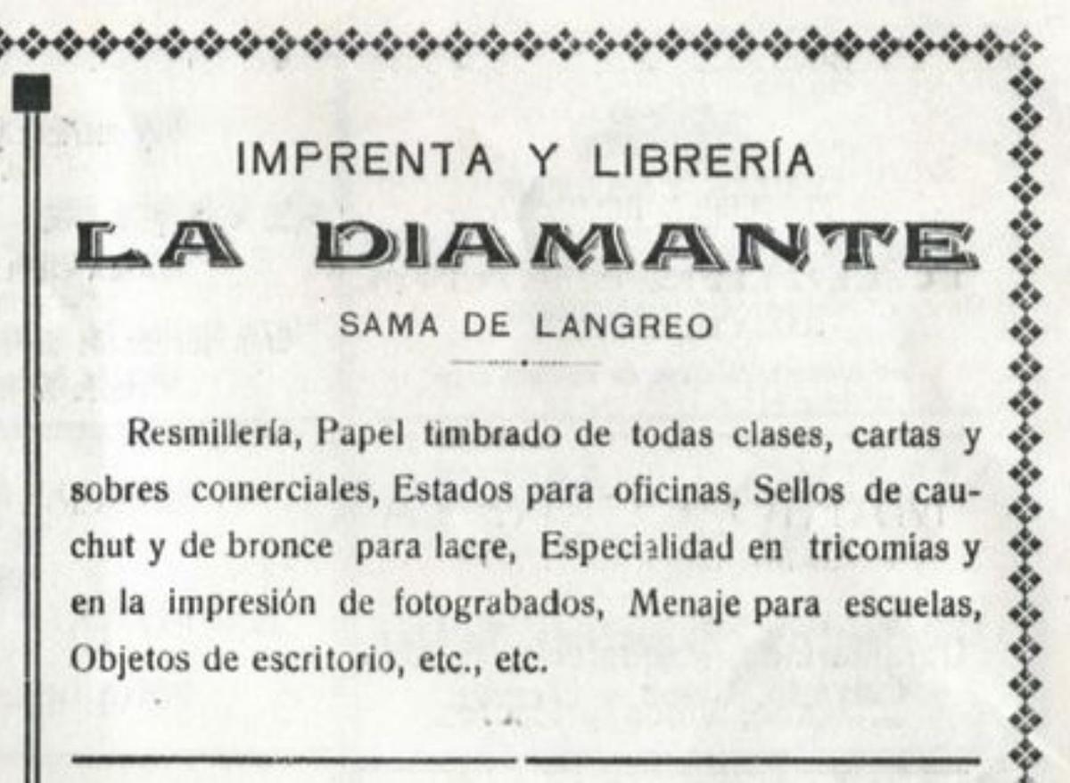 Libro impreso en La Diamante. | Academia de la Llingua