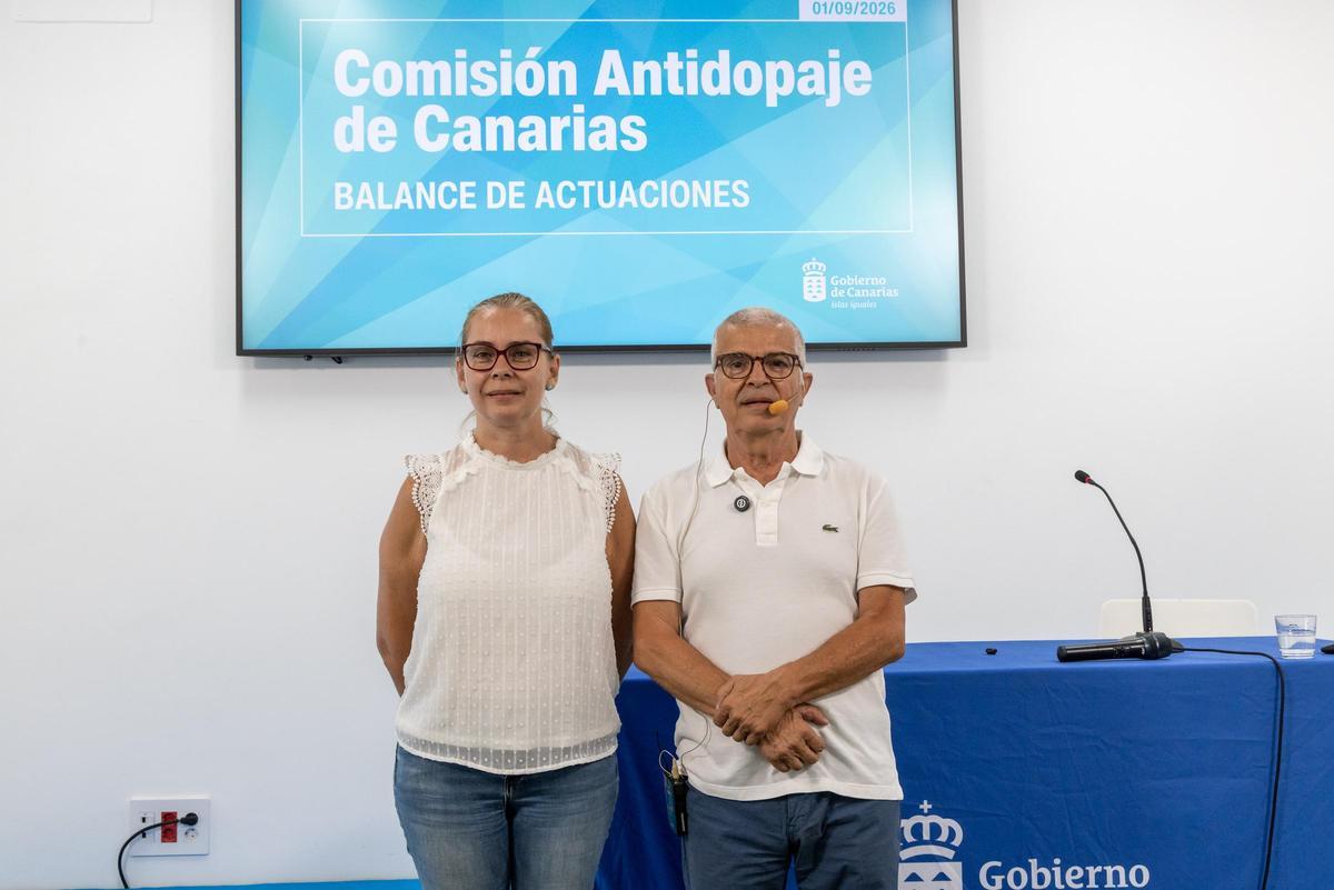 Lidia Suárez y Antonio Ramos Gordillo.