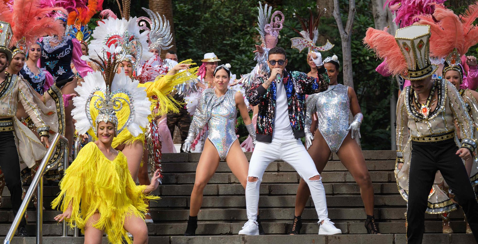 Presentación de la canción del Carnaval de Santa Cruz de Tenerife.