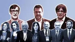 Sondeo GESOP: Los catalanes prefieren a Illa y puntúan mejor a Aragonès que a Puigdemont