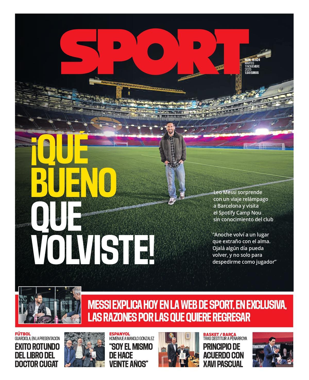 Portada SPORT