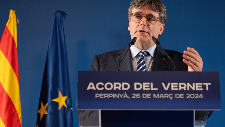 Puigdemont concurrirá a las elecciones del 12-M bajo la marca &#039;Junts+ Puigdemont per Catalunya&#039;