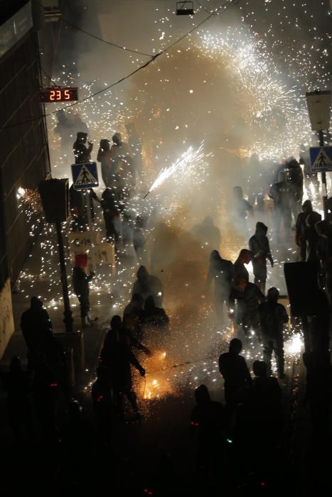 La Cordà de Paterna, en la que se disparan miles de cohetes.