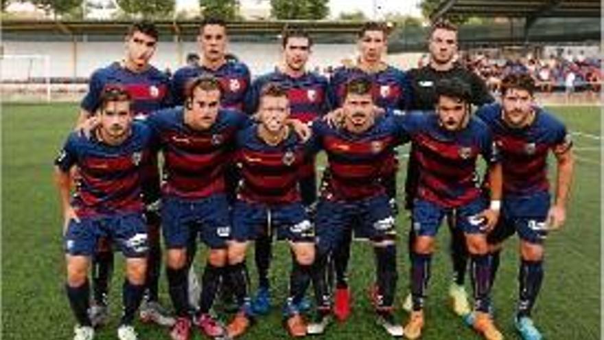 Aquest va ser el primer onze del Llagostera B a Primera Catalana.